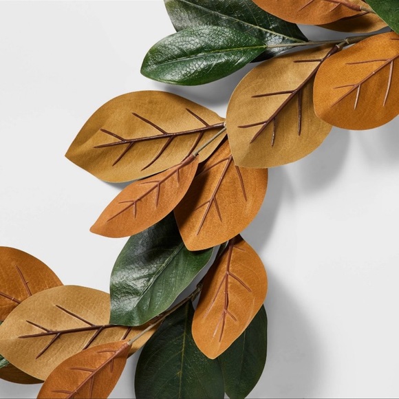 Studio McGee Magnolia Christmas Leaf Garland - Picture 3 of 4